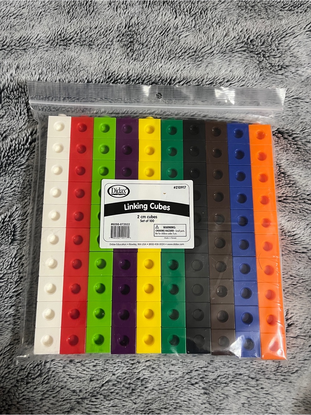 New linking cubes!